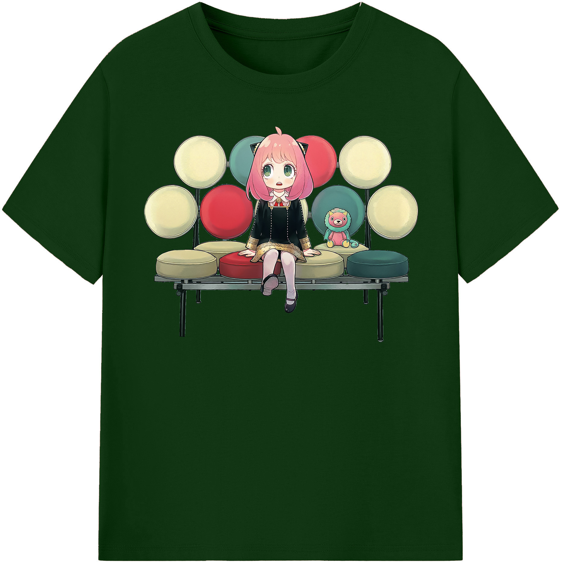 （画像用） SPY×FAMILY间谍家家酒 綿100％半袖Tシャツ（フロントプリント）